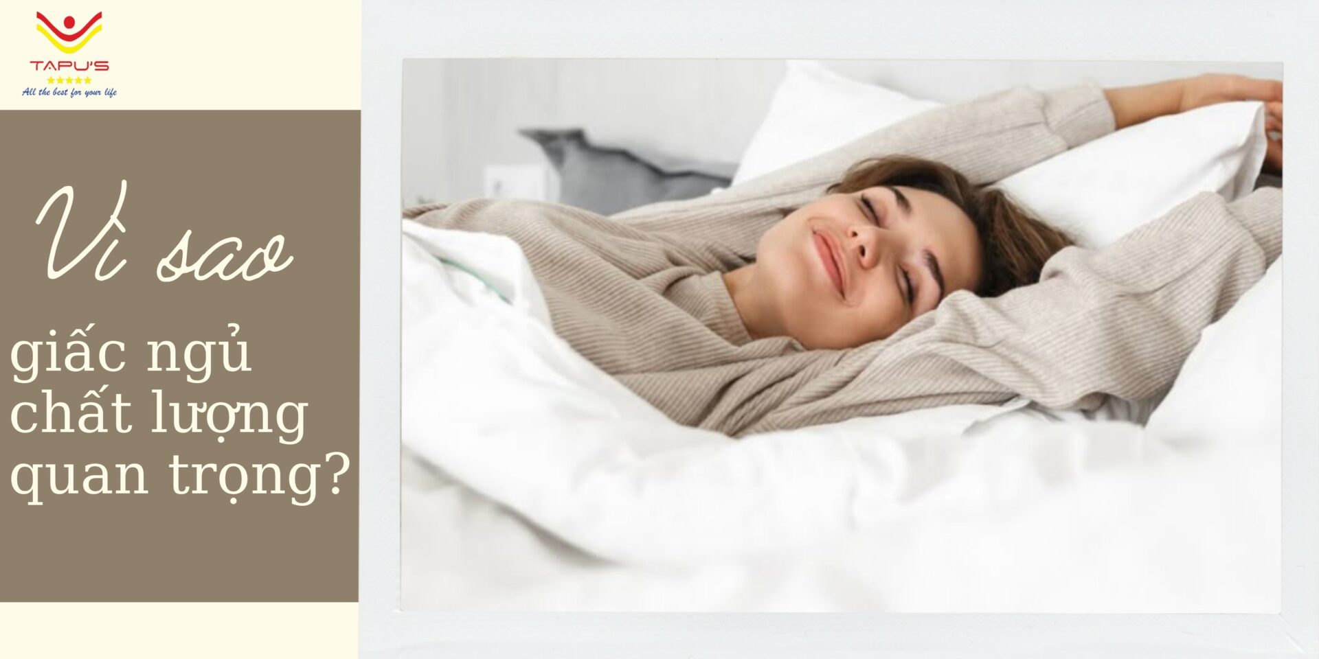 Vì Sao Giấc Ngủ Chất Lượng Quan Trọng? Bí Quyết Để Ngủ Ngon