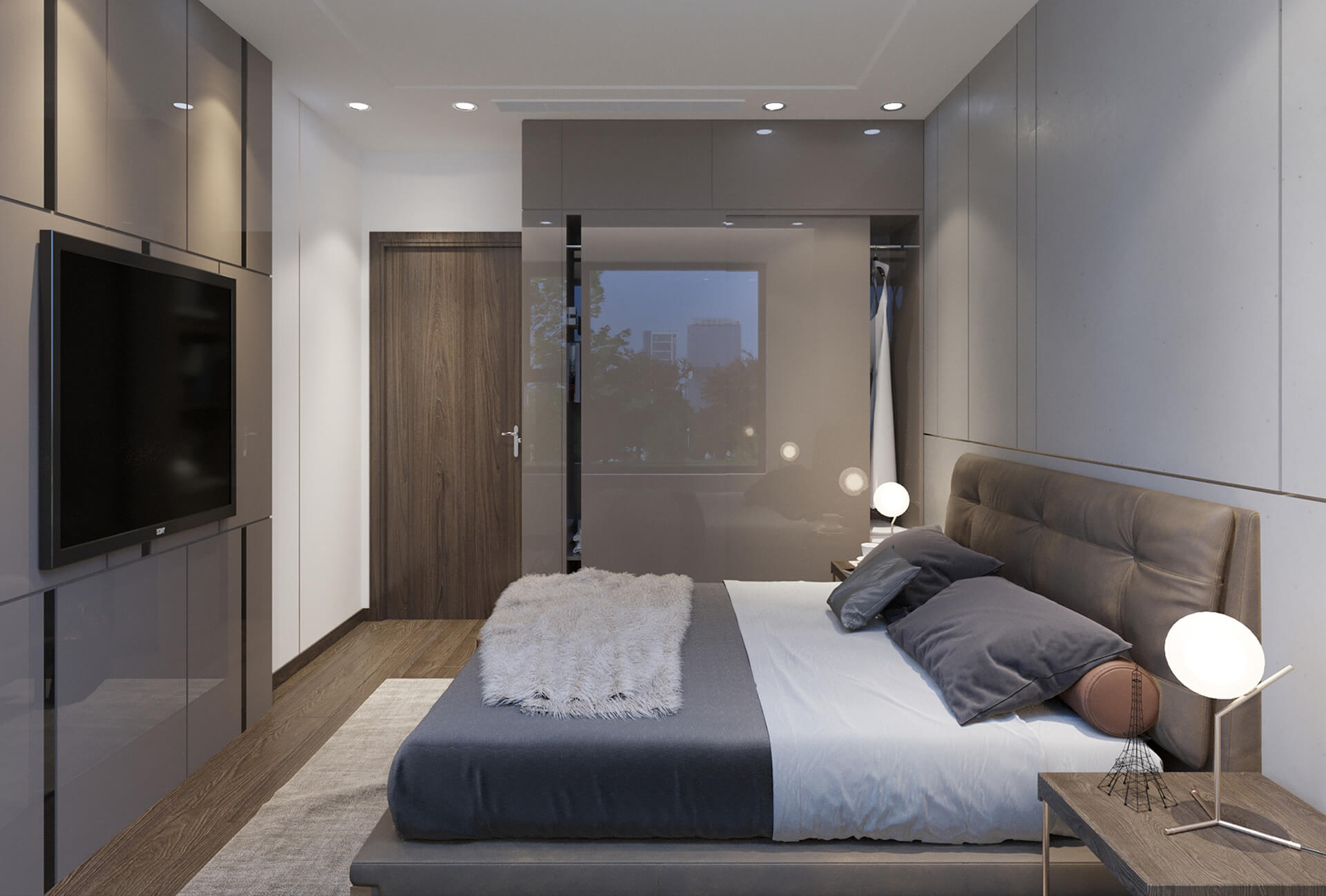 Thiết Kế Phòng Ngủ Hiện Đại – Ý Tưởng Tinh Tế, Tiện Nghi